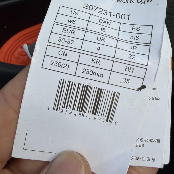 Crocs Neria Pro II LiteRide Work Shoes Womens Size 6 Black Slip Resistant Clog - Picture 2 of 6